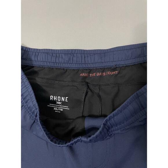 Rhone Pants Mens XXL Navy Every Day Joggers Tapered Drawstring‎ Athletic - Picture 3 of 6